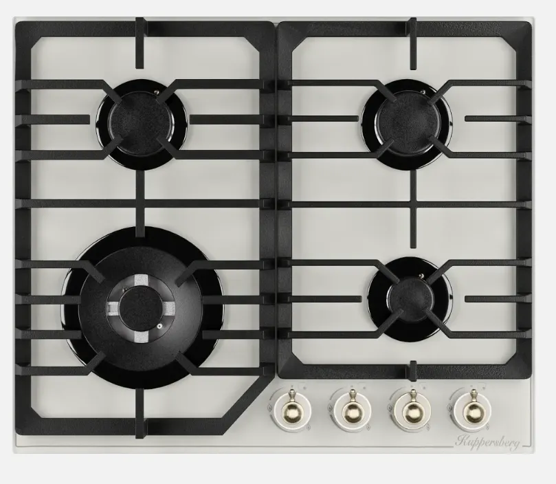 Фото товара: Kuppersberg FG 601 W Silver газовая поверхность