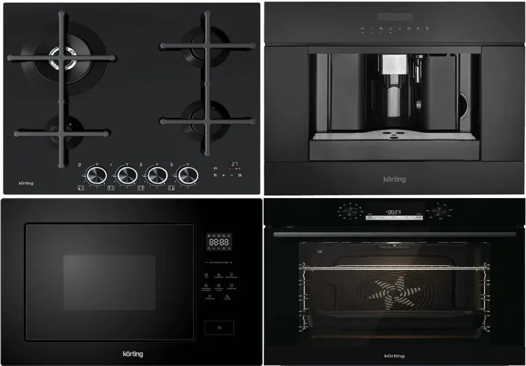 Фото товара: KORTING HGG 6766 ICPTN + OKB 6820 EN + KMI 827 GN + KCM 9200 BG