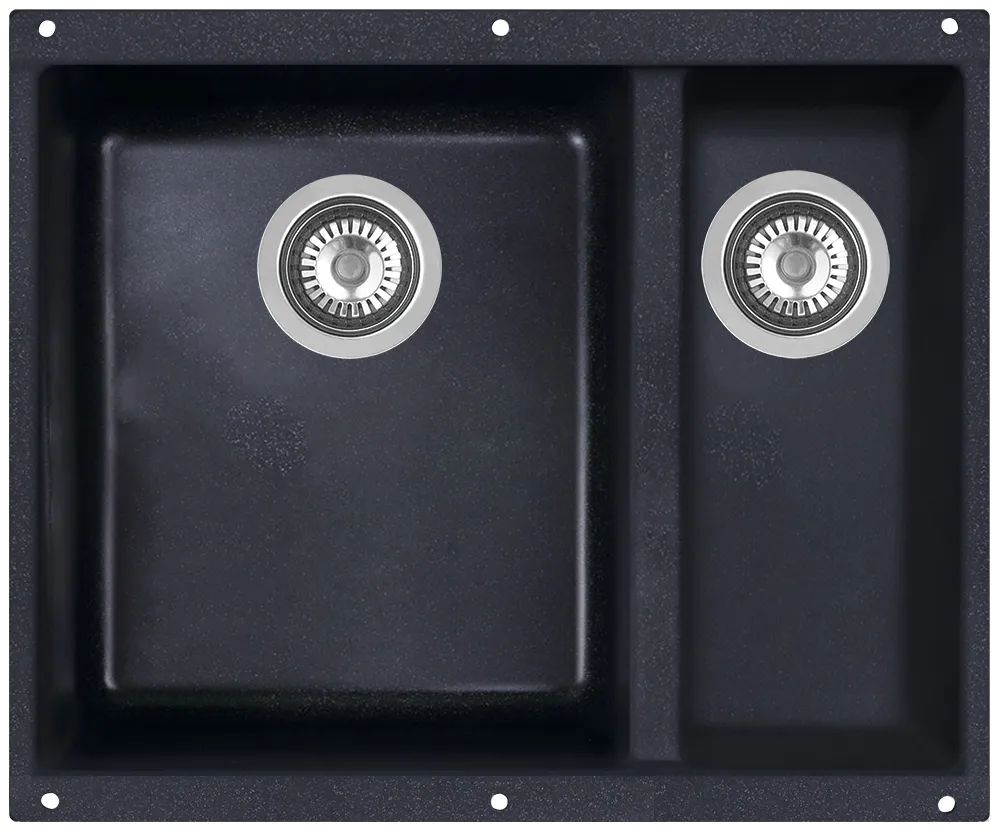 Фото товара: Zigmund & Shtain INTEGRA 500.2, мойка, темная скала