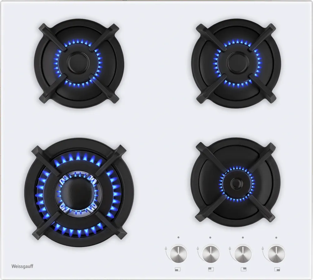 Фото товара: Weissgauff HGG 641 WGB газовая поверхность