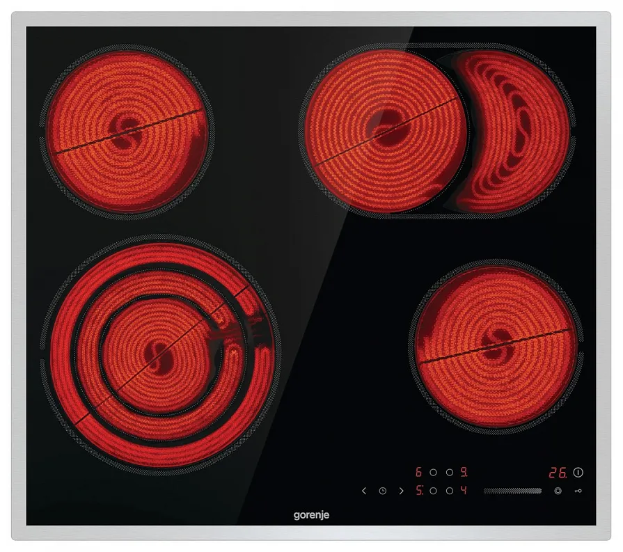 Фото товара: Gorenje ECS646BXE стеклокерамическая поверхность