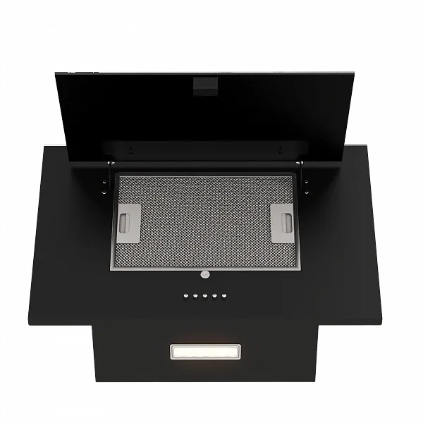 Детальное фото товара: Elikor Коралл 60П-430-К3Д черный/черн.стекло