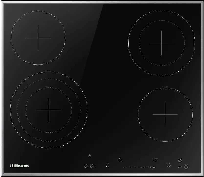 Детальное фото товара: Hansa BHCI96808 стеклокерамическая поверхность