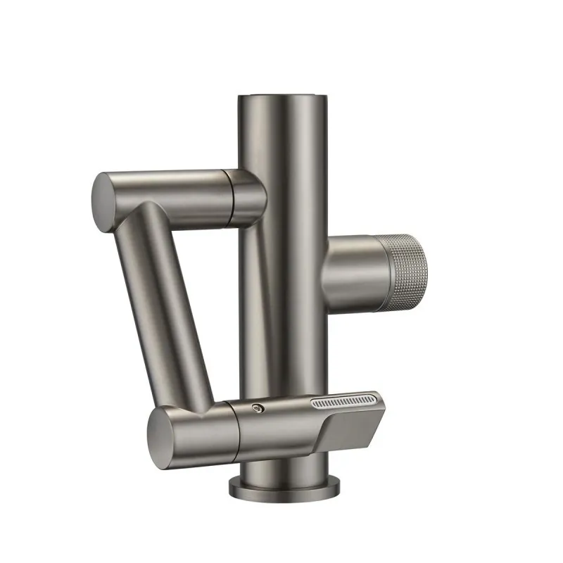 Детальное фото товара: Oulin OL-T9503H, смеситель, графит (серый металик)