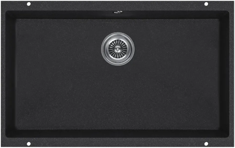 Фото товара: KUCHENSTERN UNDER 80, мойка, гранит, антрацит