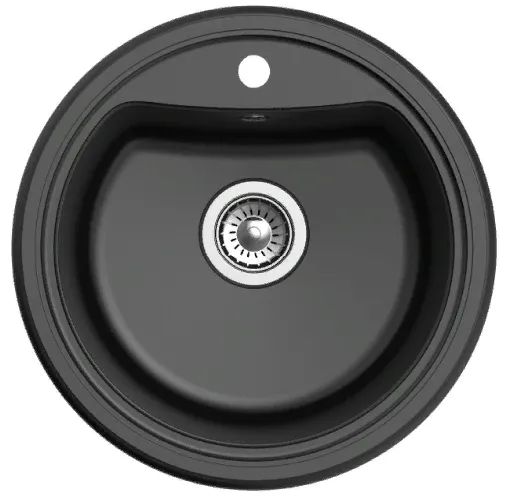 Фото товара: Ewigstein Antik A- R50, мойка, гранит, черный