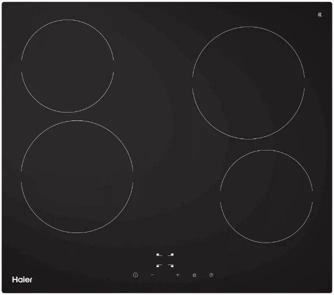 Фото товара: Haier HHY-C64NVTB стеклокерамическая поверхность