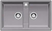 Фото товара: Blanco Zia 9, мойка, гранит, алюметаллик