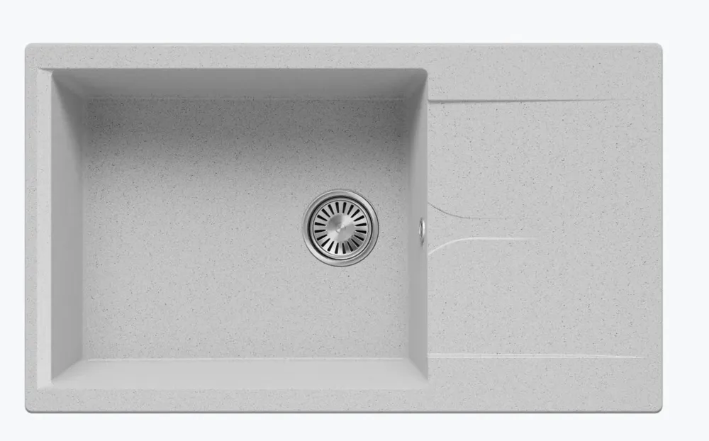 Фото товара: Polygran GALS-860, мойка, мрамор, светло-серый 314