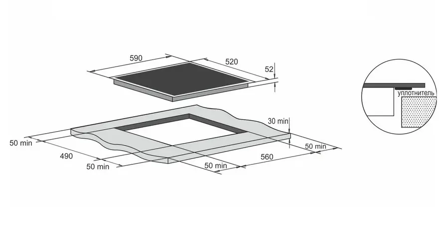 Схема встраивания