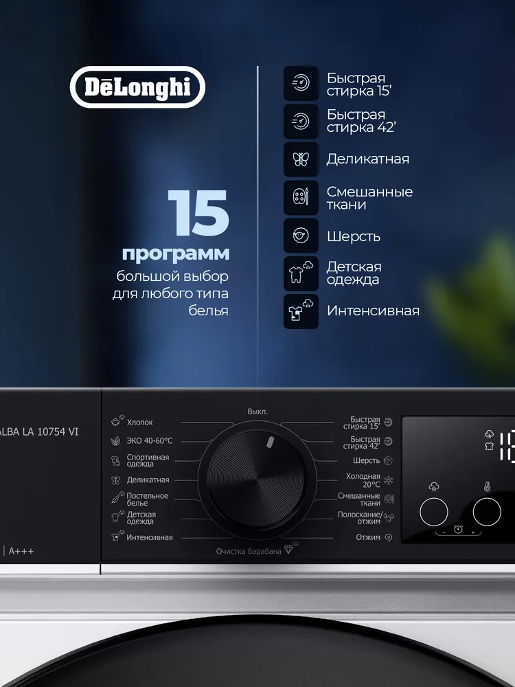 Детальное фото товара: DeLonghi ALBA LA 10754 VI