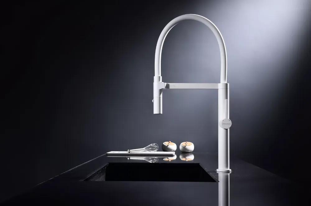 Детальное фото товара: Paulmark LEADER, смеситель, белый матовый