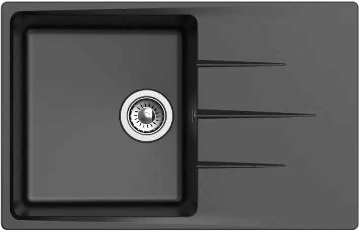 Фото товара: Ewigstein Gerd G- 60F, мойка, гранит, черный