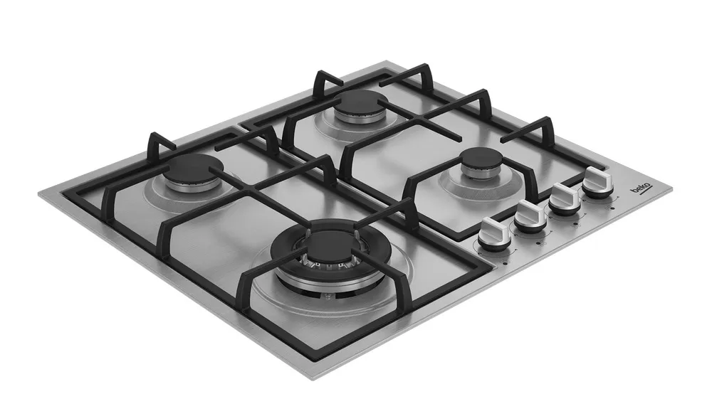 Детальное фото товара: Beko HIYG 64225 SXO газовая поверхность