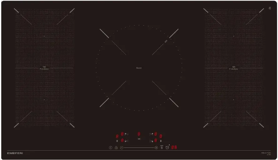 Фото товара: MEFERI MIH905BK ULTRA индукционная поверхность