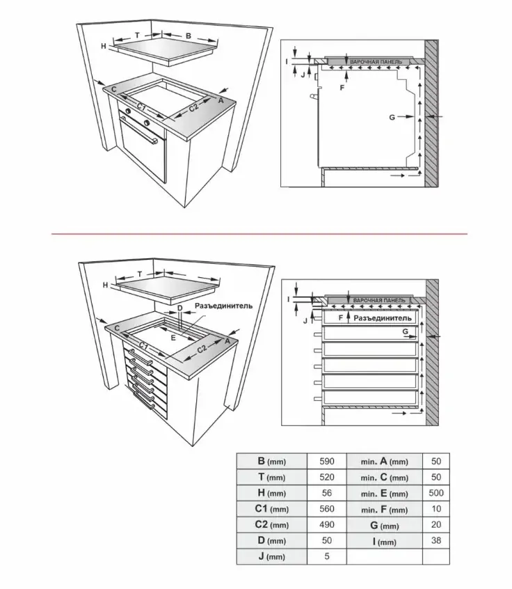 Схема встраивания