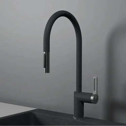 Фото товара: GRANULA 8172 смеситель, гранит, графит