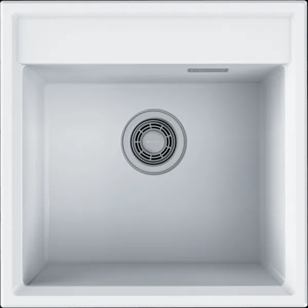 Фото товара: Omoikiri Daisen 51-WH, мойка, гранит, белый