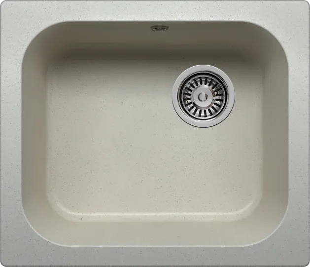 Фото товара: Krona VIERKANT 1B 500*430 GRAY, мойка, гранит