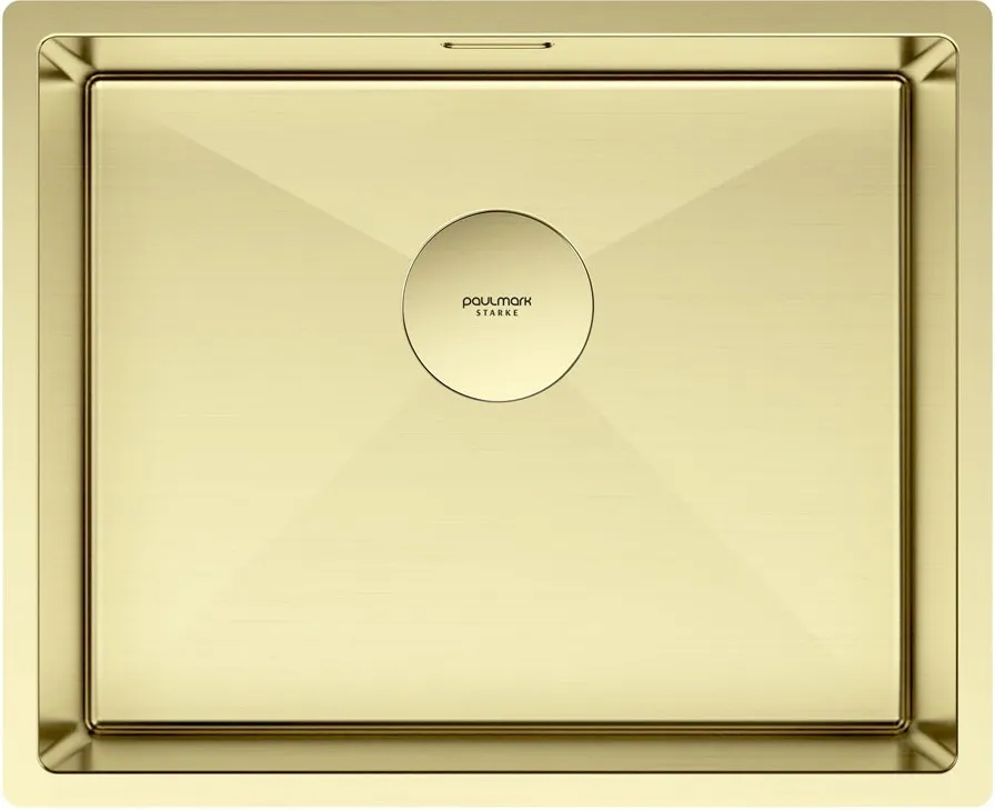 Детальное фото товара: Paulmark NEXT 54 UNI, мойка, нержавеющая сталь, светлое золото