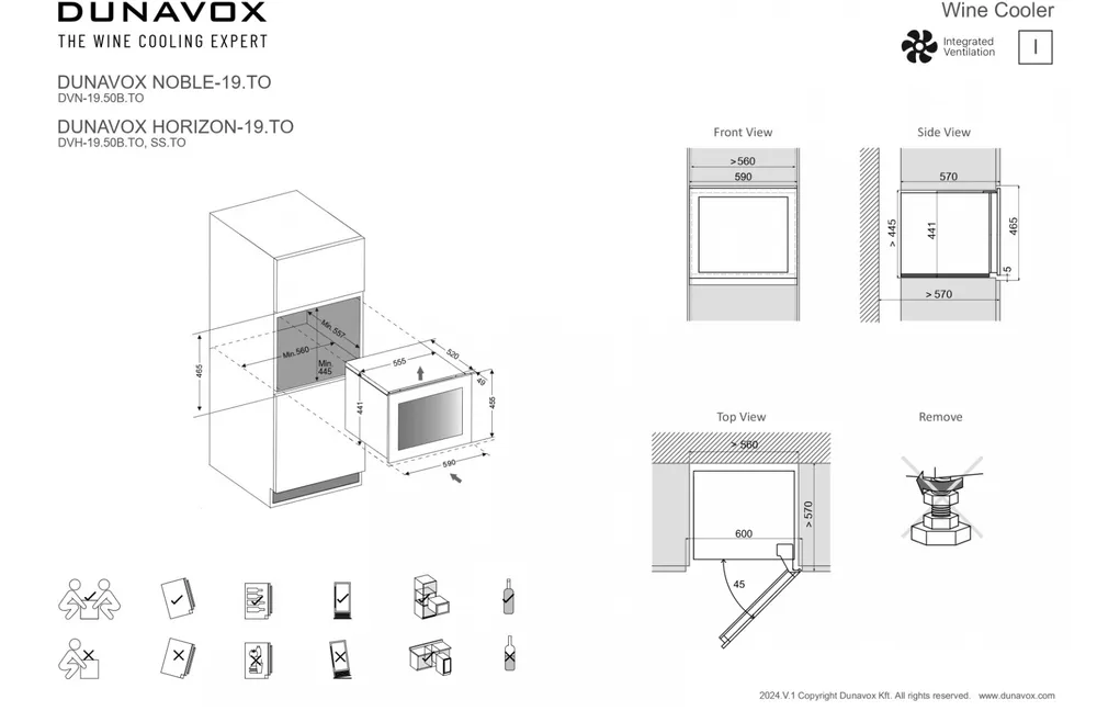 Детальное фото товара: Dunavox DVH-19.50B.TO