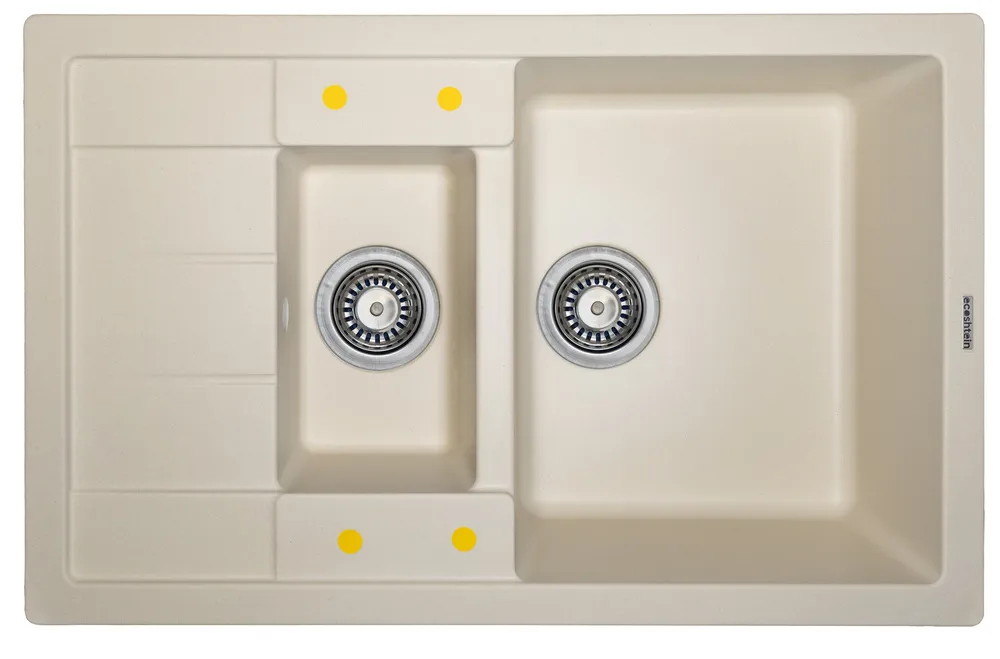 Фото товара: Ecoshtein RECHTECK 781.5, мойка, гранит, капучино