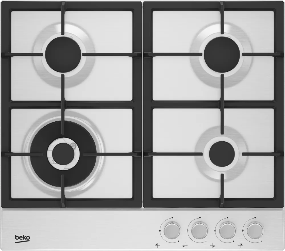 Фото товара: Beko BHGM6422K5WW газовая поверхность