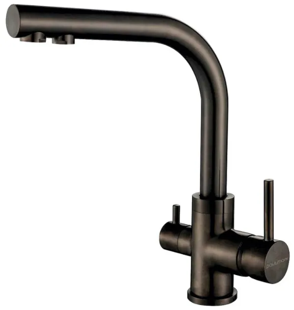 Фото товара: Paulmark ESSEN, смеситель, вороненая сталь
