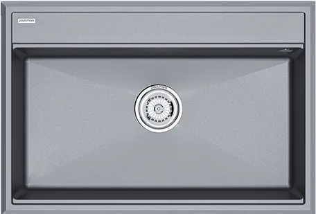 Детальное фото товара: Paulmark STEPIA 80, мойка, гранит, серый металлик