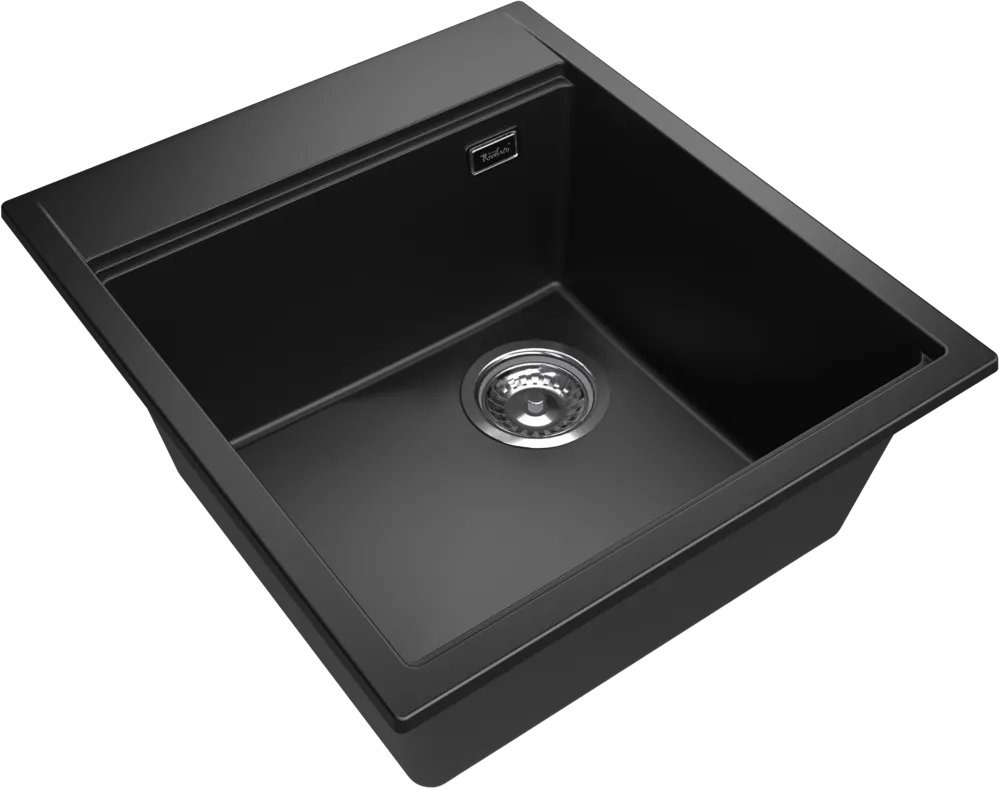 Детальное фото товара: Rivelato TESORO TR-455-R antracite, мойка, гранит, антрацит