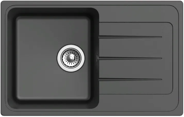 Фото товара: Ewigstein Elegant E- 50F, мойка, гранит, антрацит