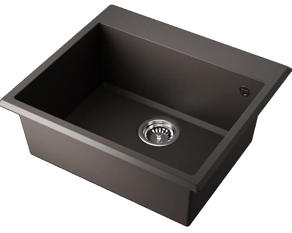Детальное фото товара: Omoikiri Tedori 57-ES, мойка, гранит, espresso