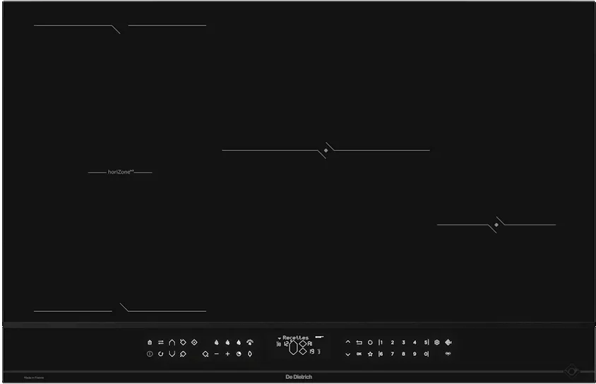 Фото товара: De Dietrich DPI4831BT индукционная поверхность