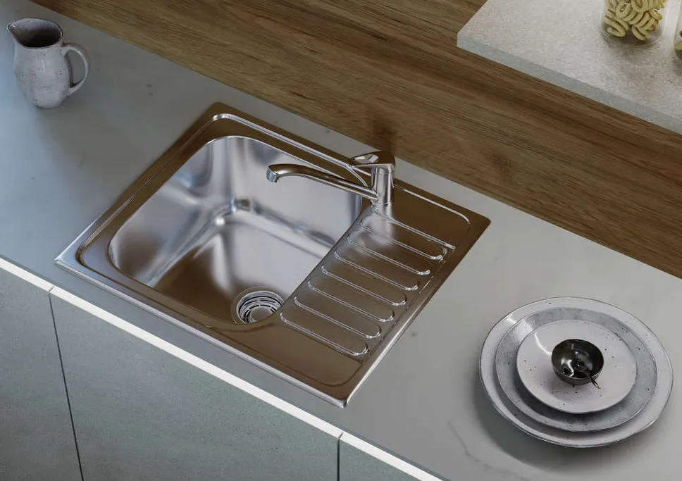 Детальное фото товара: Omoikiri Kashiogawa 60-IN, мойка, нерж. сталь, оборачиваемая