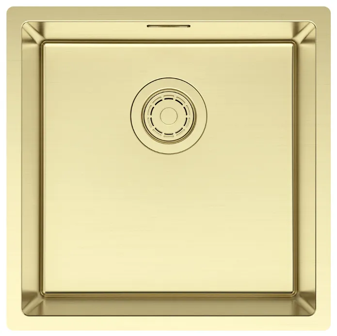 Детальное фото товара: Paulmark LASSAN 44 UNI, мойка, нержавеющая сталь, светлое золото