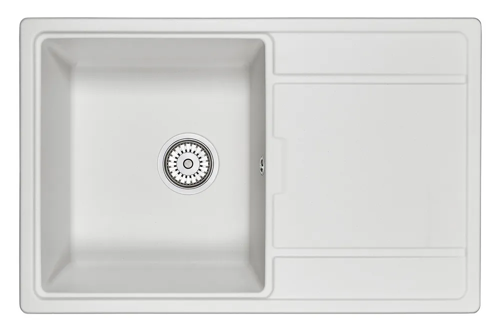 Фото товара: GRANULA 7804 мойка, гранит, арктик (белый)