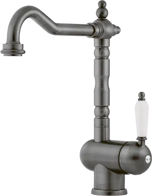 Фото товара: Omoikiri Kyoto-SI, смеситель, античное серебро