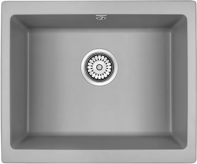 Детальное фото товара: Paulmark GERA, мойка, гранит, серый металлик