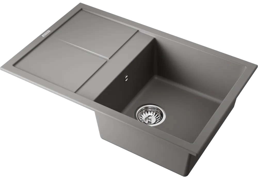 Детальное фото товара: Omoikiri Sumi 79A-GR, мойка, керамика, leningrad grey
