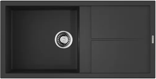 Фото товара: Omoikiri Sumi 100-BL, мойка, гранит, черный