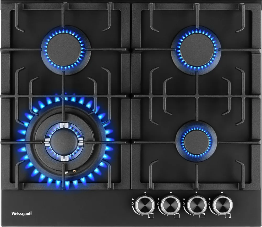 Детальное фото товара: Weissgauff HGG 641 BV Nano Matt Glass  газовая поверхность