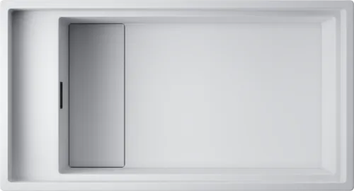 Фото товара: Omoikiri Kinaru 86-U/I WH, мойка, керамика, белый