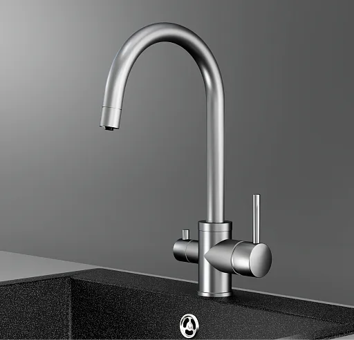 Детальное фото товара: GRANULA 5169 смеситель, нержавеющая сталь