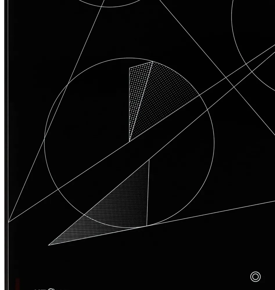 Детальное фото товара: Krona FIDATO 45 BL стеклокерамическая поверхность