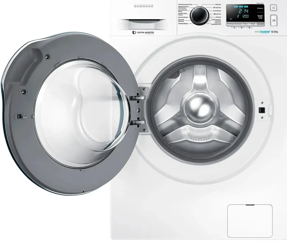 Детальное фото товара: Samsung WW80J6210CWOLD