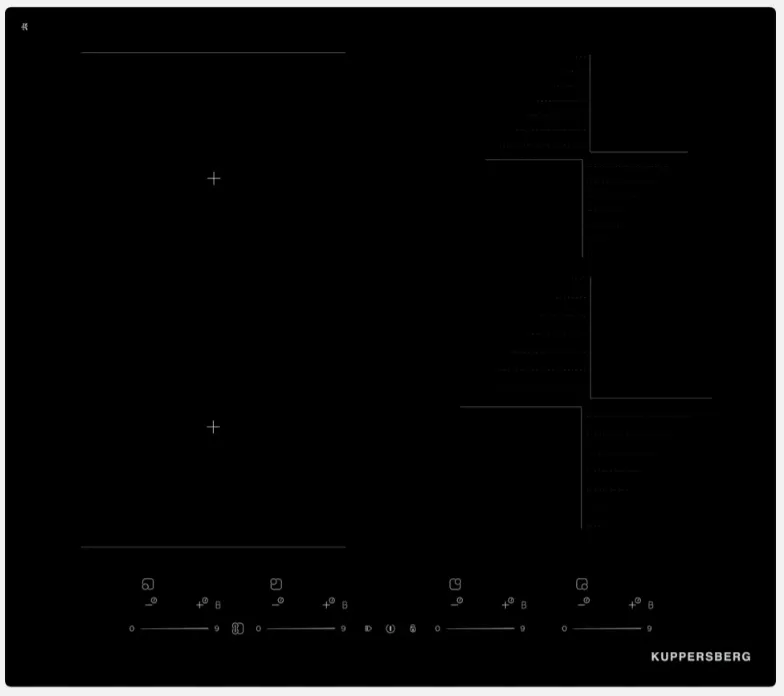 Фото товара: Kuppersberg ICI 616 индукционная поверхность