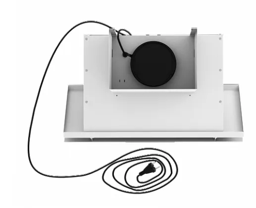 Детальное фото товара: Elikor Коралл 50П-430-К3Д белый/белое стекло