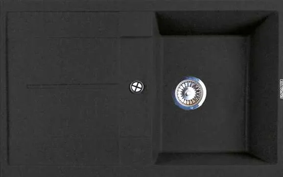 Фото товара: LAVA L.6 BASALT, мойка, гранит, черный