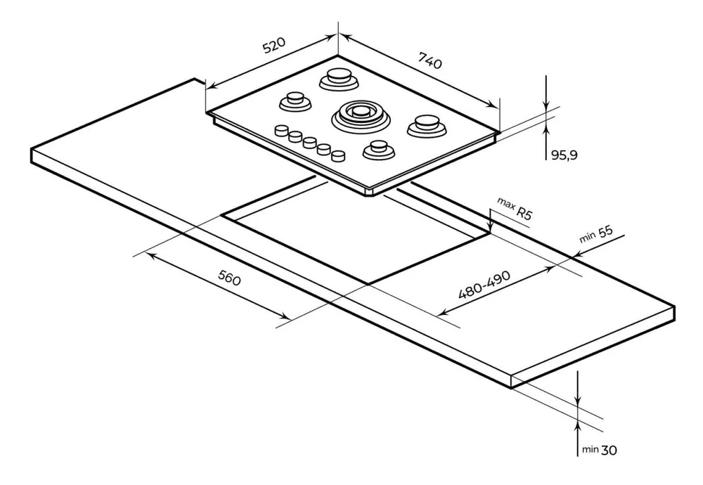Схема встраивания
