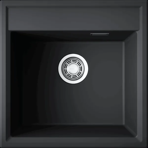 Фото товара: Omoikiri Daisen 51-BL, мойка, гранит, черный